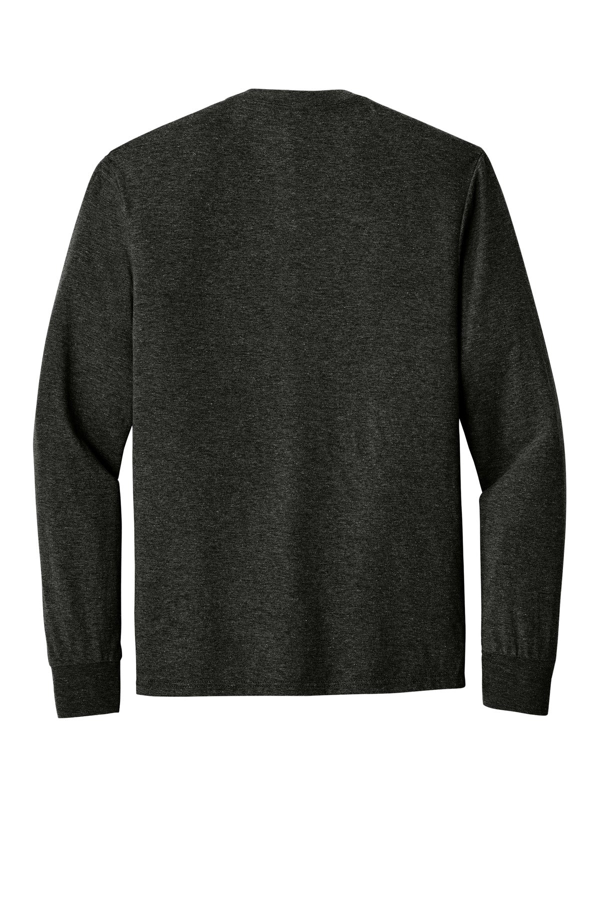 District Perfect Tri Long Sleeve Tee  DM132 Black Frost