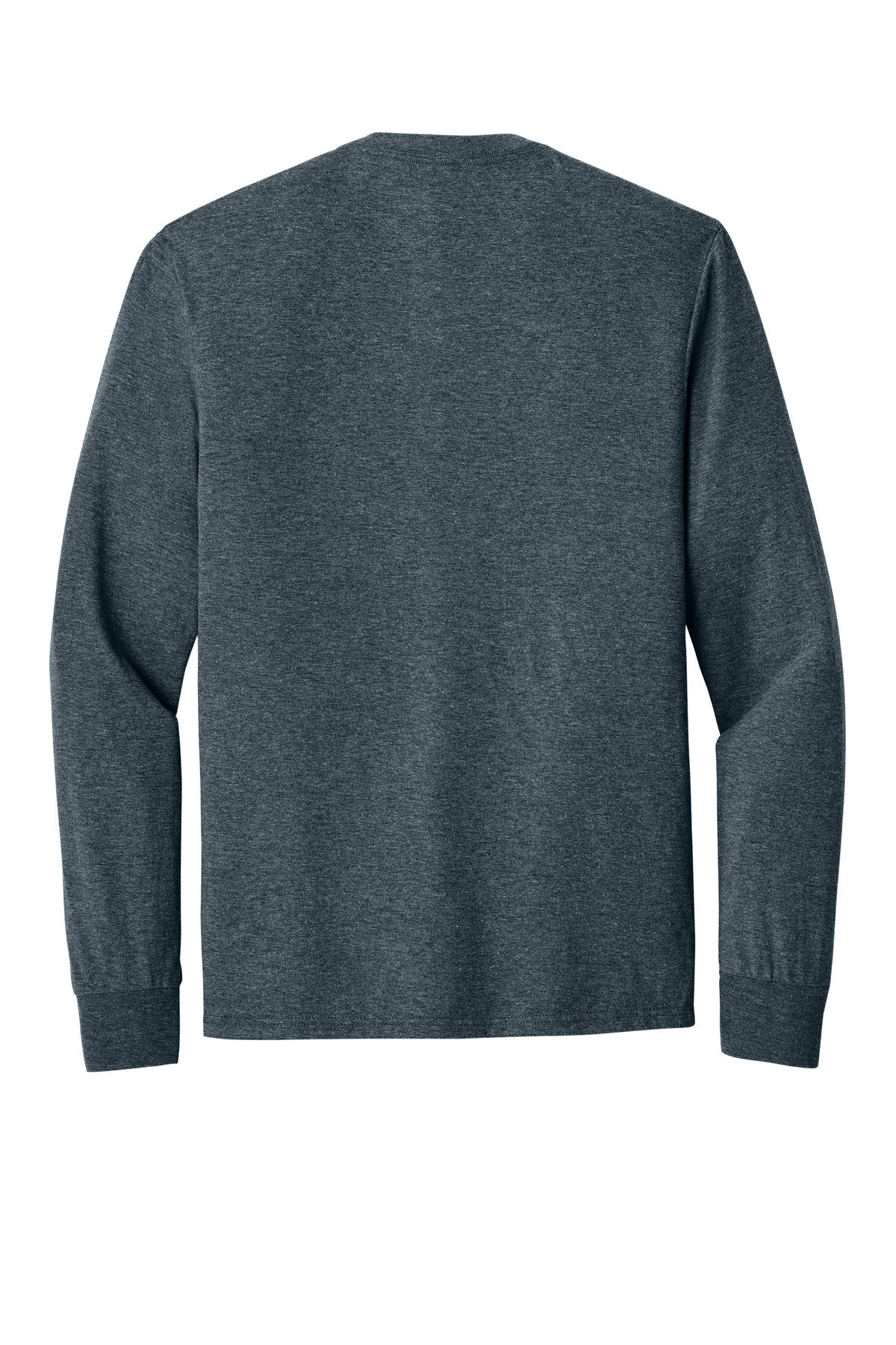 District Perfect Tri Long Sleeve Tee  DM132 Navy Frost