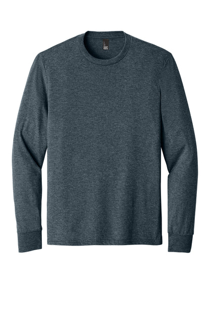 District Perfect Tri Long Sleeve Tee  DM132 Navy Frost