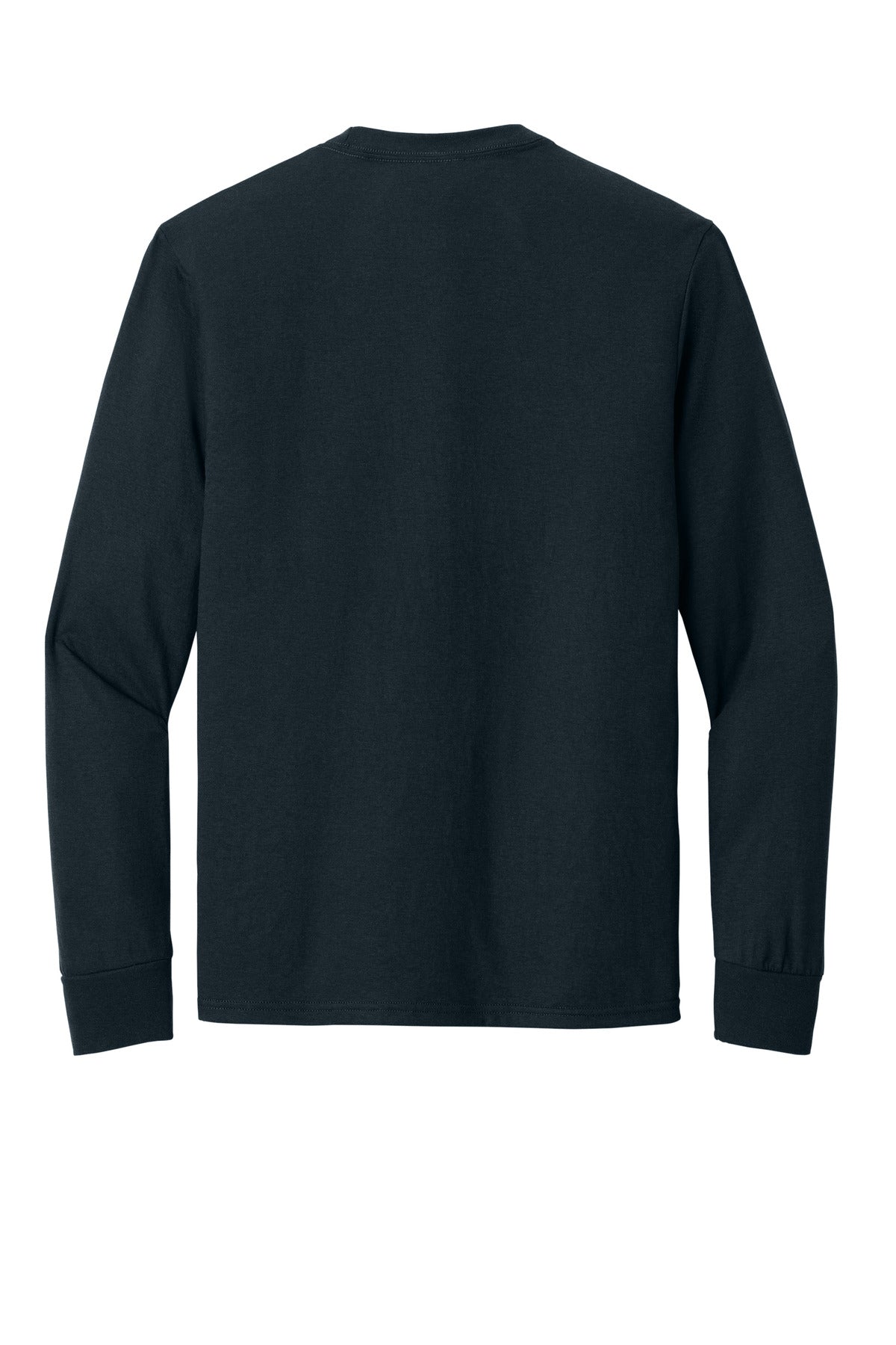 District Perfect Tri Long Sleeve Tee  DM132 New Navy