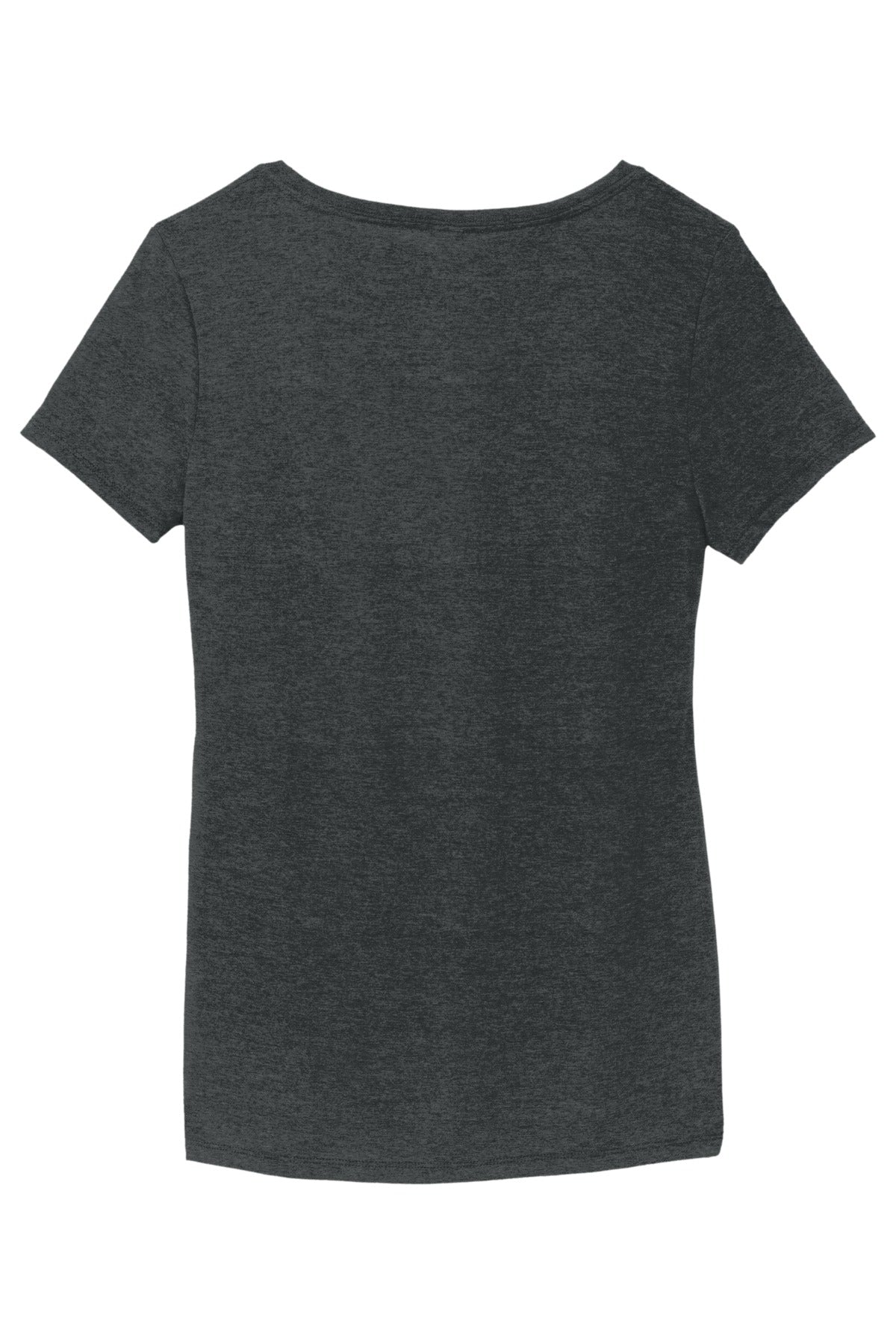 District Women's Perfect Tri V-Neck Tee DM1350L Black Frost