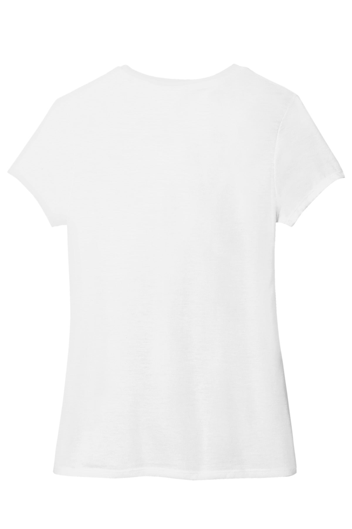 District Women's Perfect Tri V-Neck Tee DM1350L White