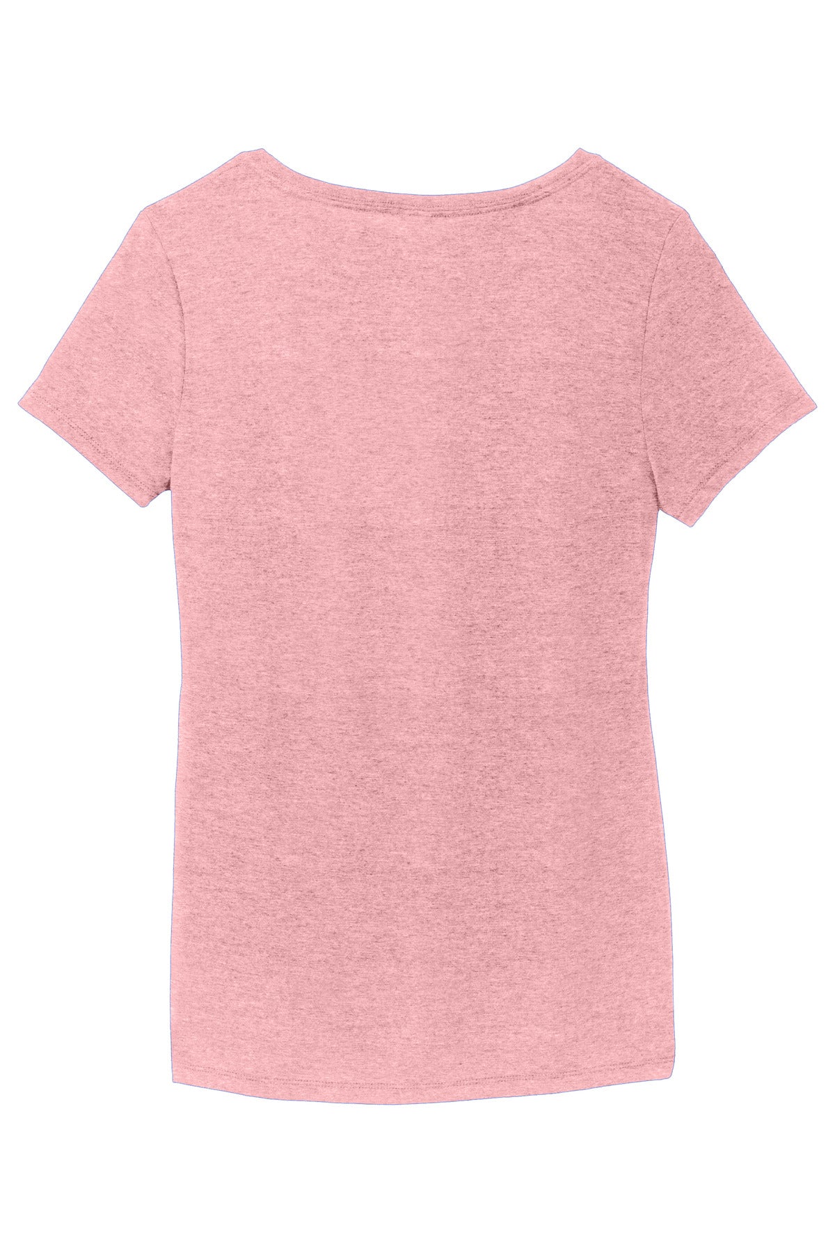 District Women's Perfect Tri V-Neck Tee DM1350L Wisteria Heather