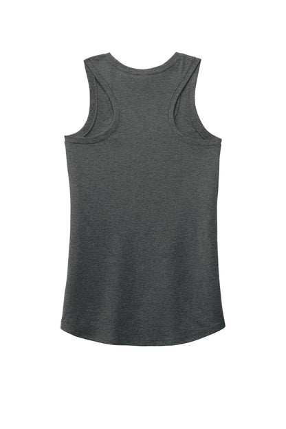 District Women's Perfect Tri Racerback Tank DM138L Black Frost