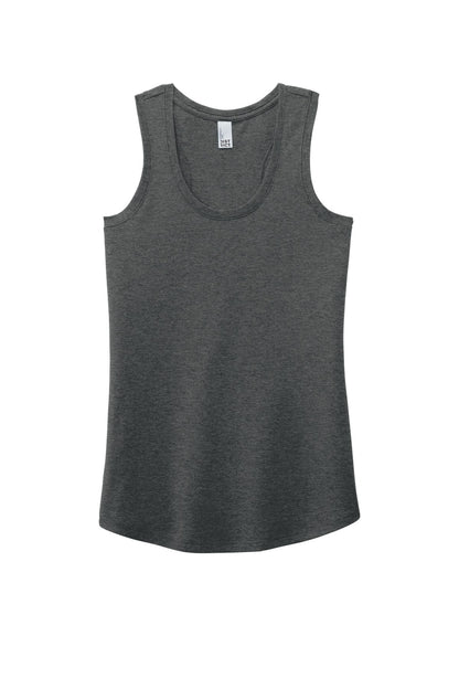 District Women's Perfect Tri Racerback Tank DM138L Black Frost