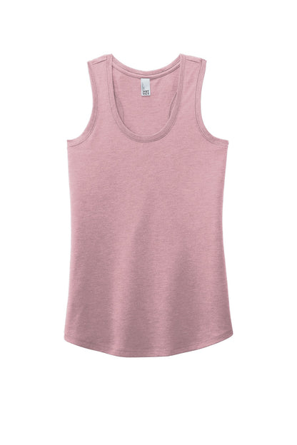 District Women's Perfect Tri Racerback Tank DM138L Heathered Lavender