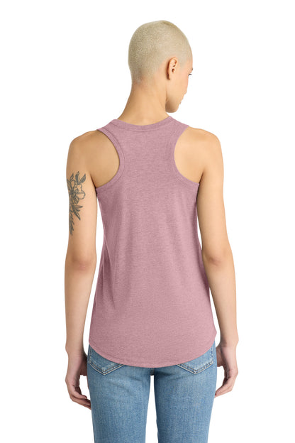 District Women's Perfect Tri Racerback Tank DM138L Heathered Lavender