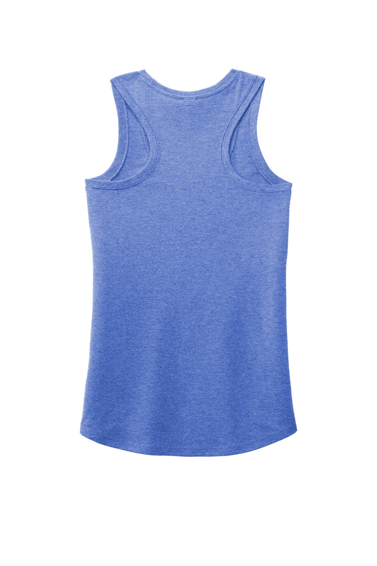 District Women's Perfect Tri Racerback Tank DM138L Royal Frost