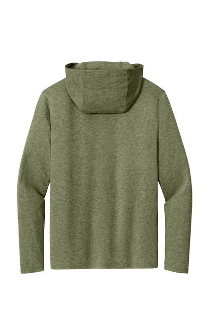 District Perfect Tri Long Sleeve Hoodie DM139 Military Green Frost