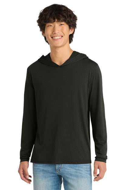 District Perfect Tri Long Sleeve Hoodie DM139 Black