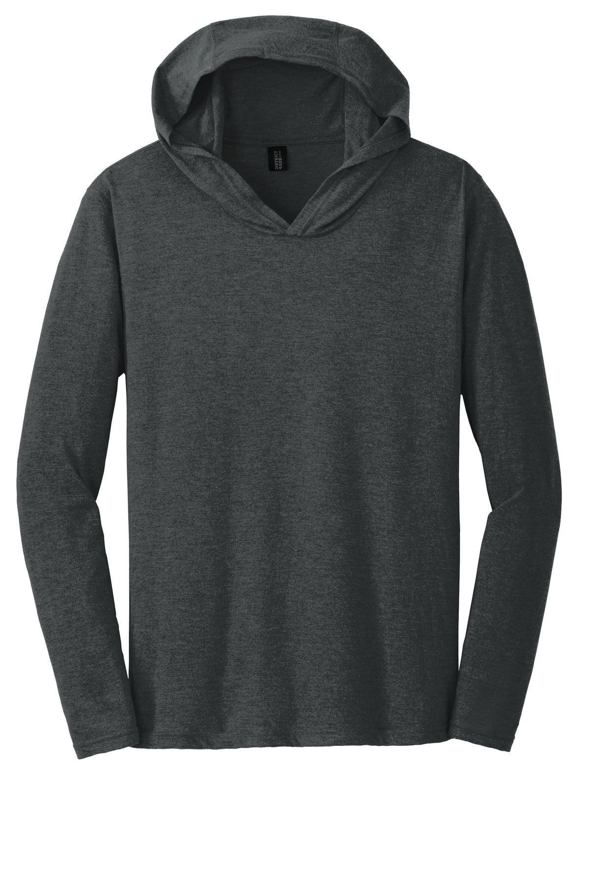 District Perfect Tri Long Sleeve Hoodie DM139 Black Frost
