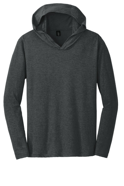 District Perfect Tri Long Sleeve Hoodie DM139 Black Frost