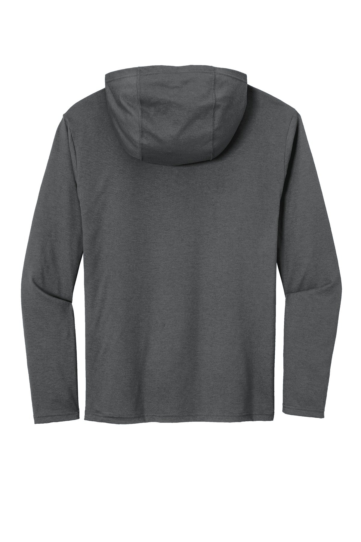 District Perfect Tri Long Sleeve Hoodie DM139 Charcoal