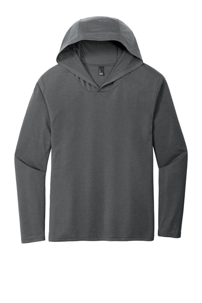 District Perfect Tri Long Sleeve Hoodie DM139 Charcoal