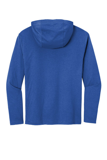 District Perfect Tri Long Sleeve Hoodie DM139 Deep Royal