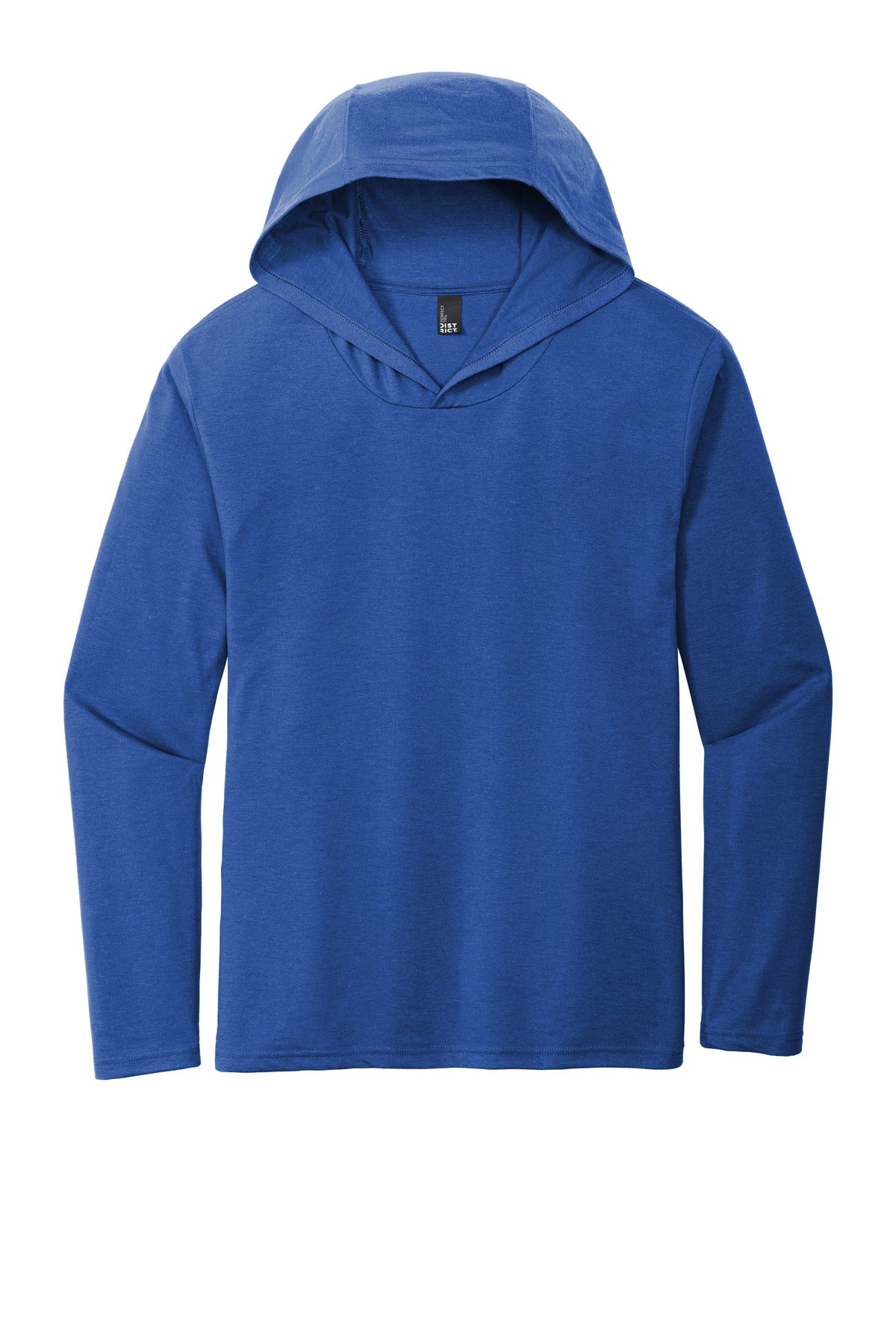 District Perfect Tri Long Sleeve Hoodie DM139 Deep Royal