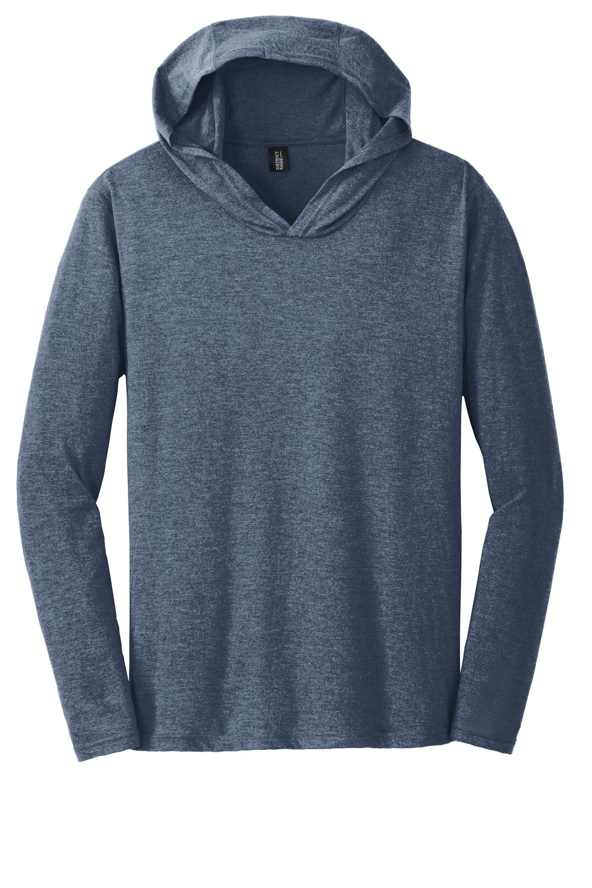 District Perfect Tri Long Sleeve Hoodie DM139 Navy Frost