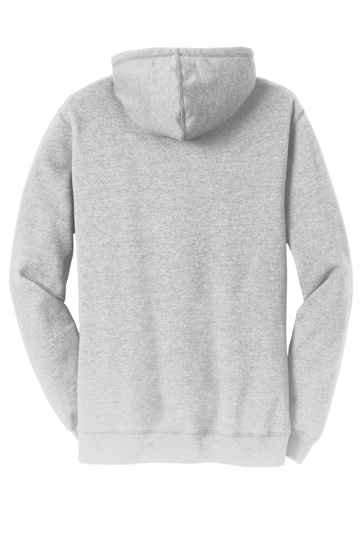 District Lightweight Fleece Hoodie DM391 Heathered Grey