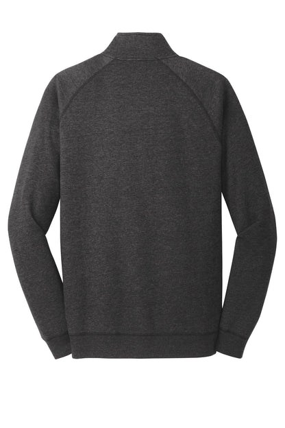 District Lightweight Fleece 1/4-Zip DM392 Heathered Black