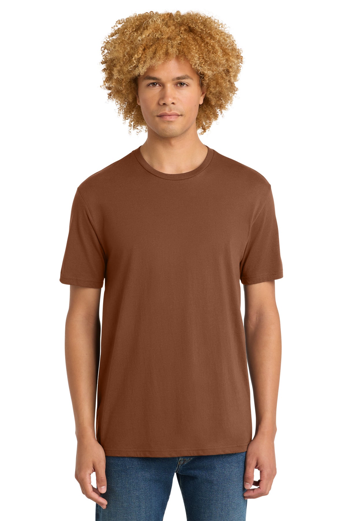 District Perfect Weight Tee DT104 Baked Clay