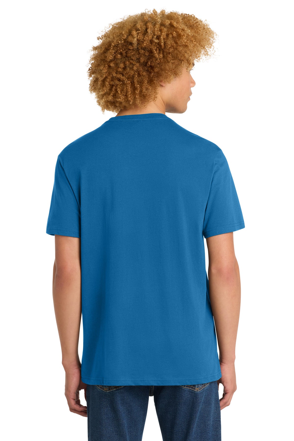District Perfect Weight Tee DT104 Bright Blue