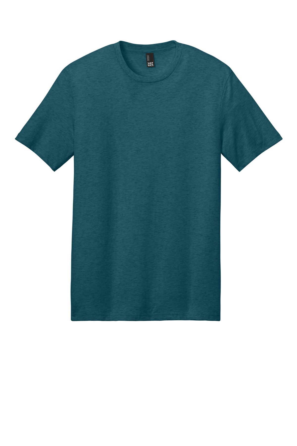 District Perfect Weight Tee DT104 Caribbean Blue Heather