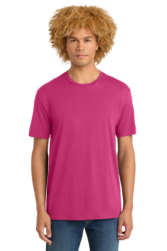 District Perfect Weight Tee DT104 Dark Fuchsia