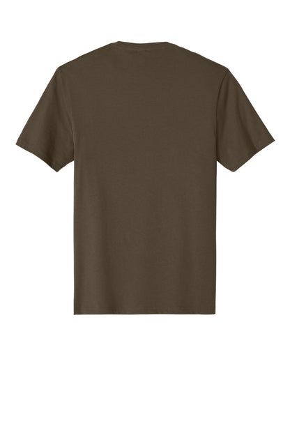 District Perfect Weight Tee DT104 Dark Mocha