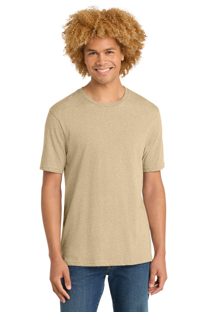 District Perfect Weight Tee DT104 Heathered Latte