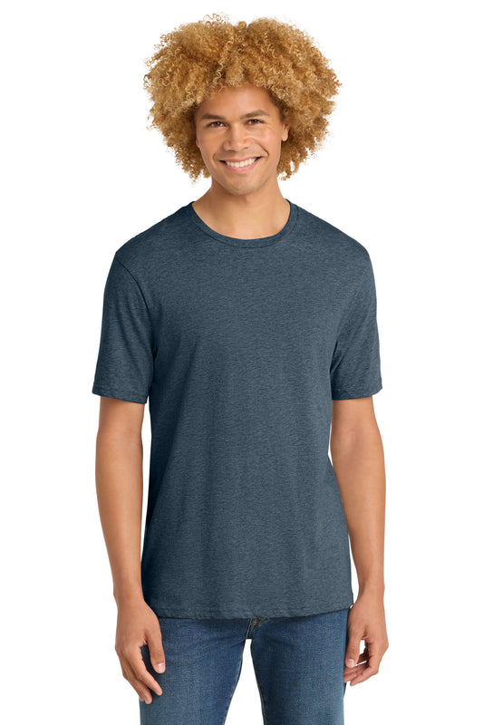 District Perfect Weight Tee DT104 Heathered Navy