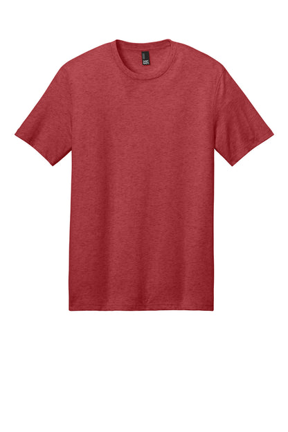District Perfect Weight Tee DT104 Heathered Red