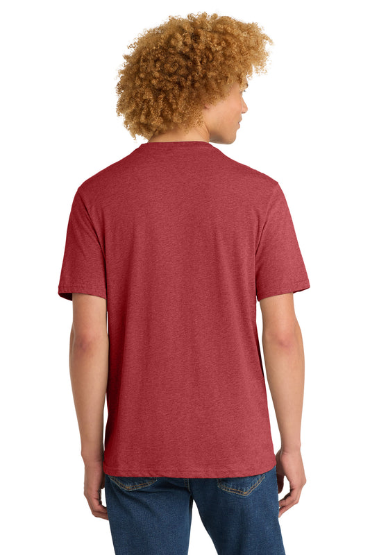 District Perfect Weight Tee DT104 Heathered Red