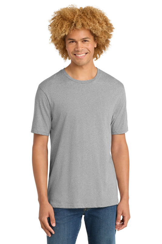 District Perfect Weight Tee DT104 Heathered Steel