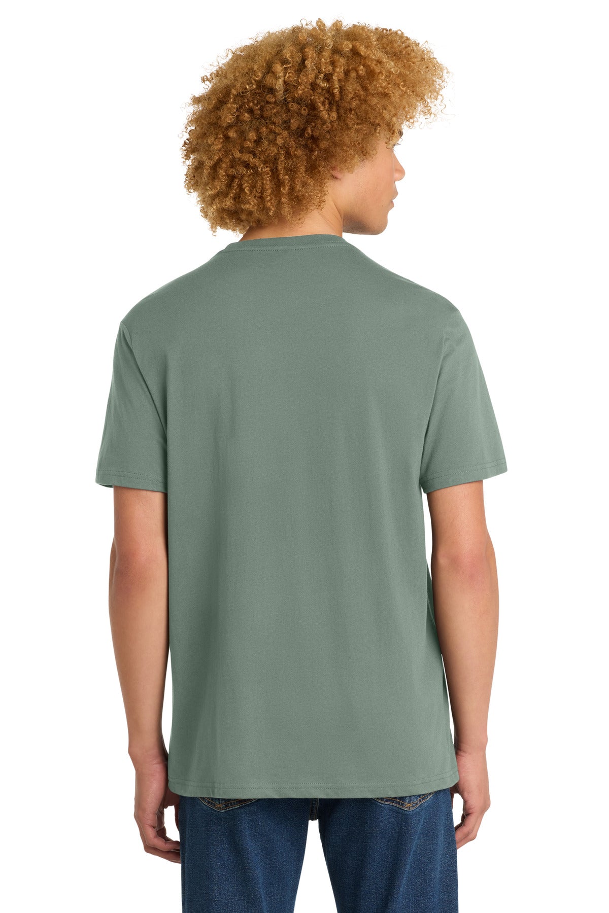 District Perfect Weight Tee DT104 Laurel Green