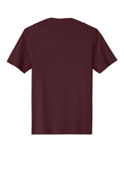 District Perfect Weight Tee DT104 Maroon