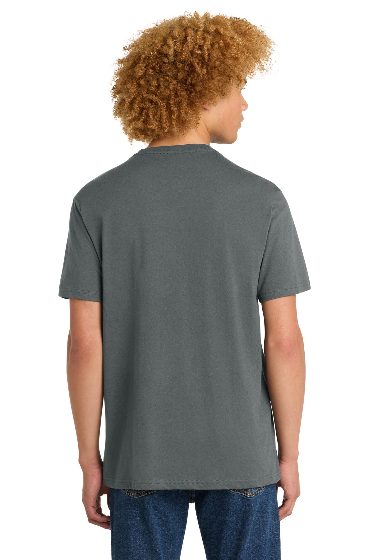 District Perfect Weight Tee DT104 Metal Grey