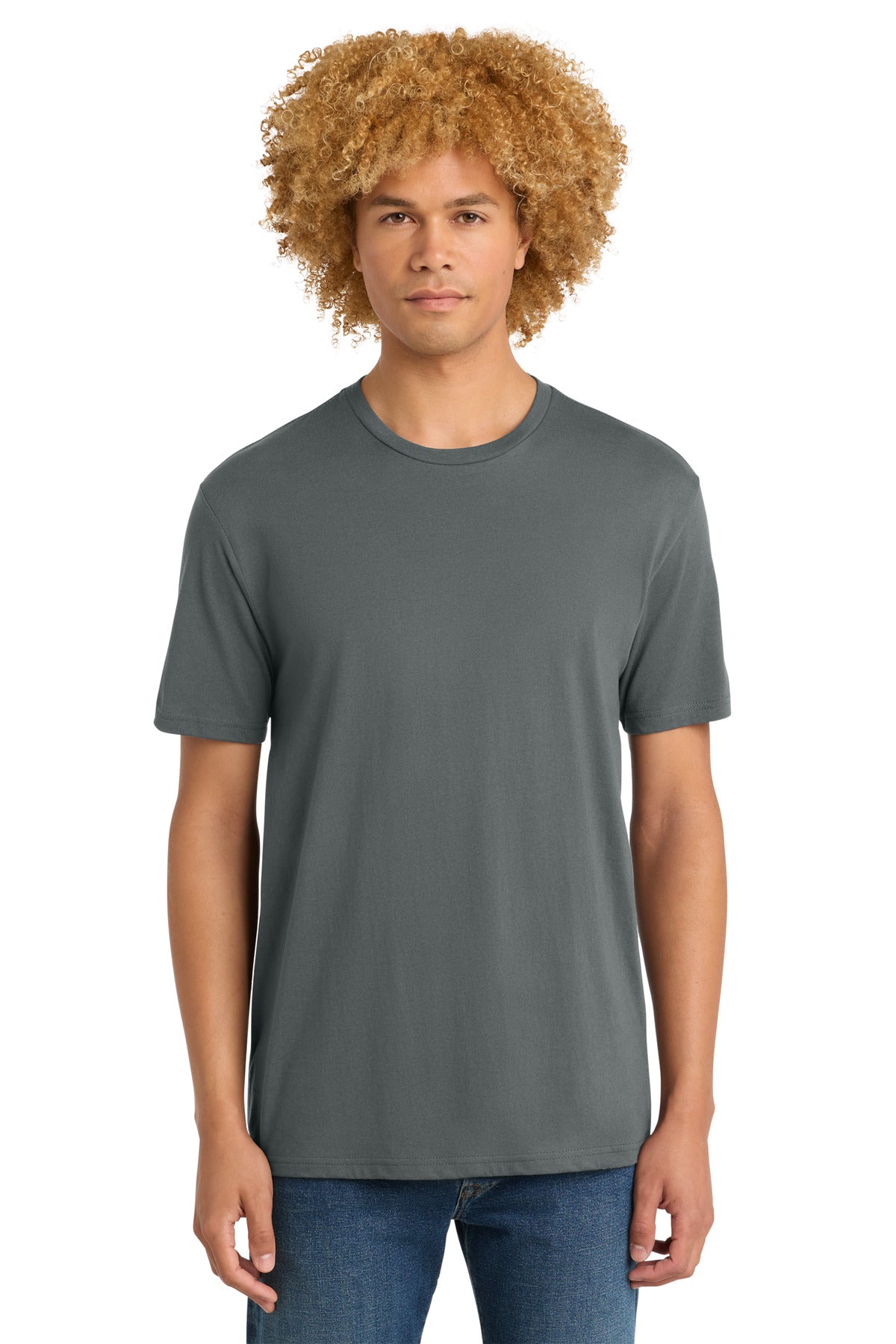 District Perfect Weight Tee DT104 Metal Grey