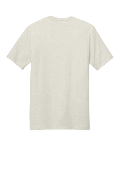 District Perfect Weight Tee DT104 Oatmeal Heather