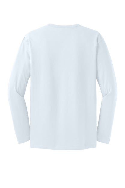 District Perfect Weight Long Sleeve Tee DT105 Bright White