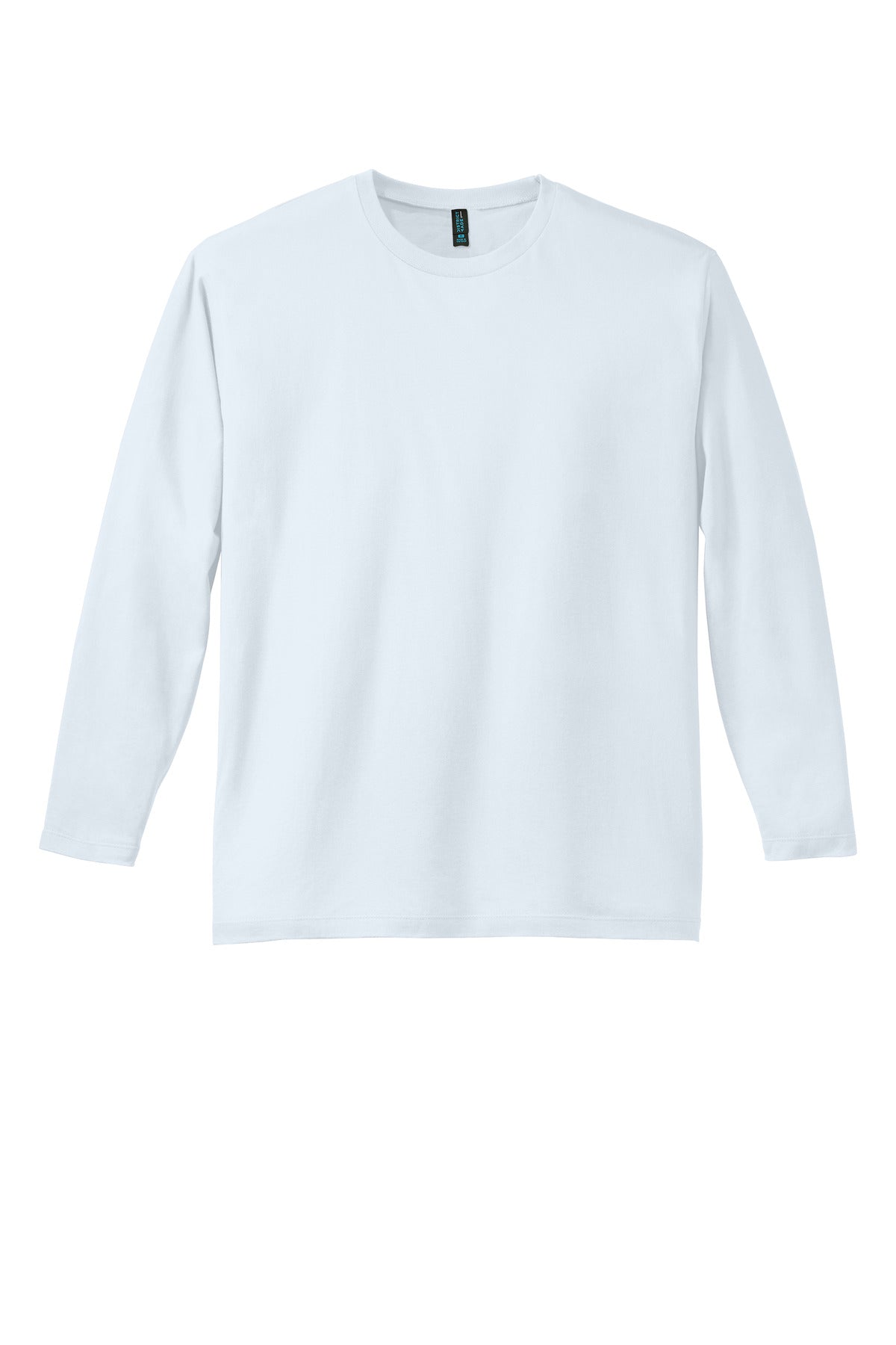 District Perfect Weight Long Sleeve Tee DT105 Bright White