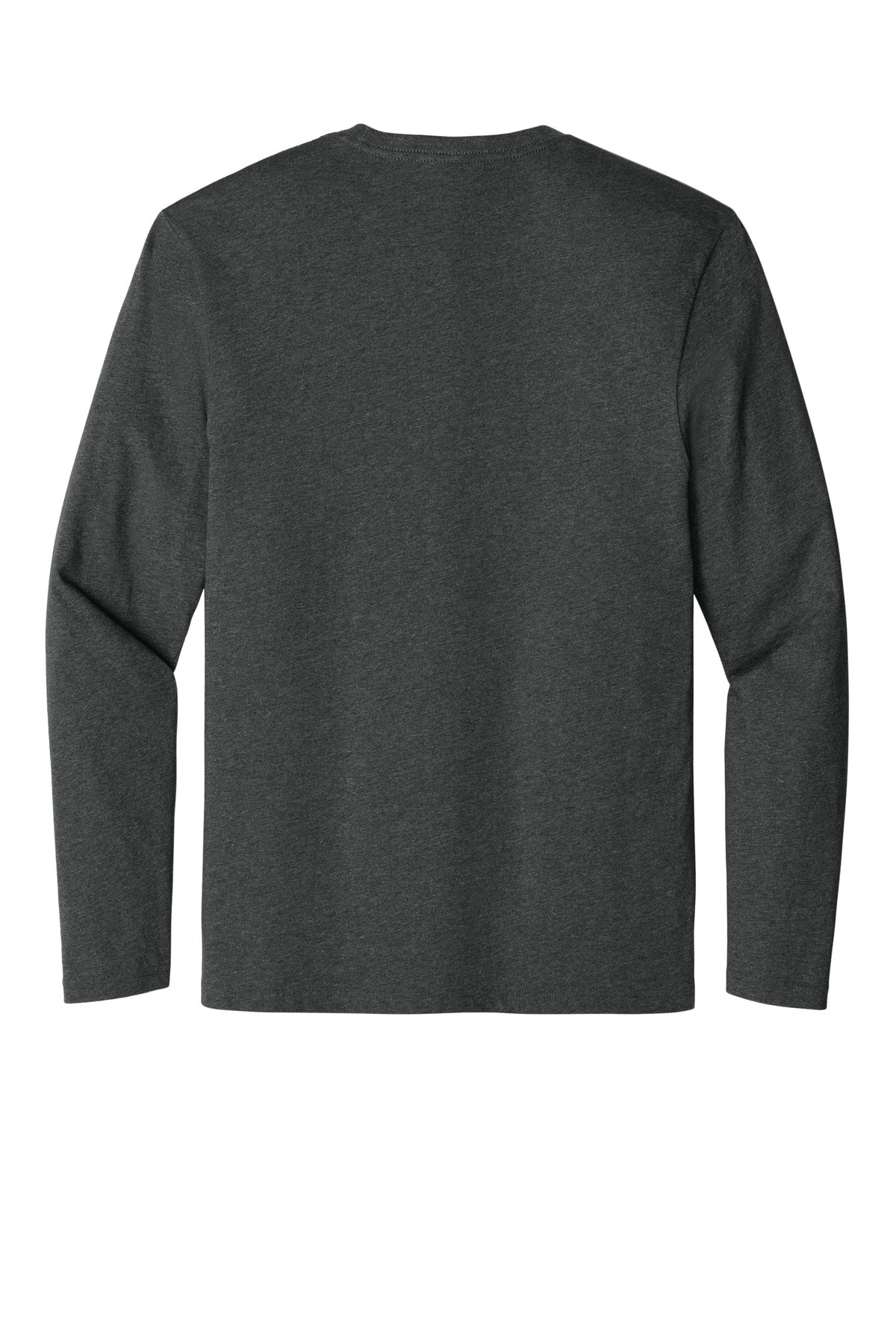District Perfect Weight Long Sleeve Tee DT105 Heathered Charcoal