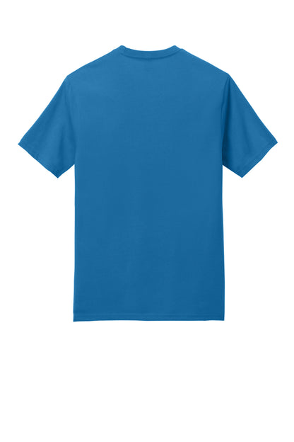 District Perfect Weight Icon Tee DT106 Bright Blue
