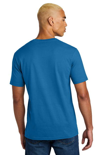 District Perfect Weight Icon Tee DT106 Bright Blue