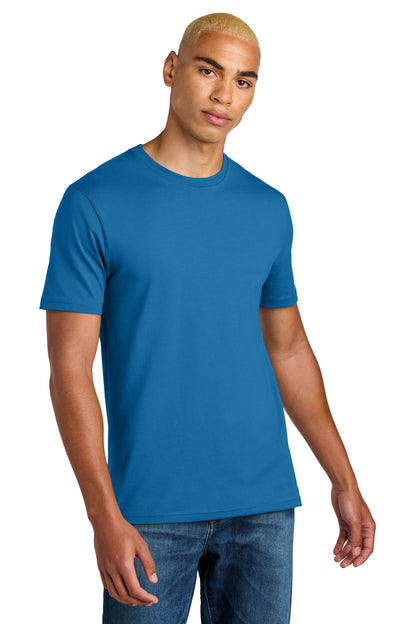 District Perfect Weight Icon Tee DT106 Bright Blue