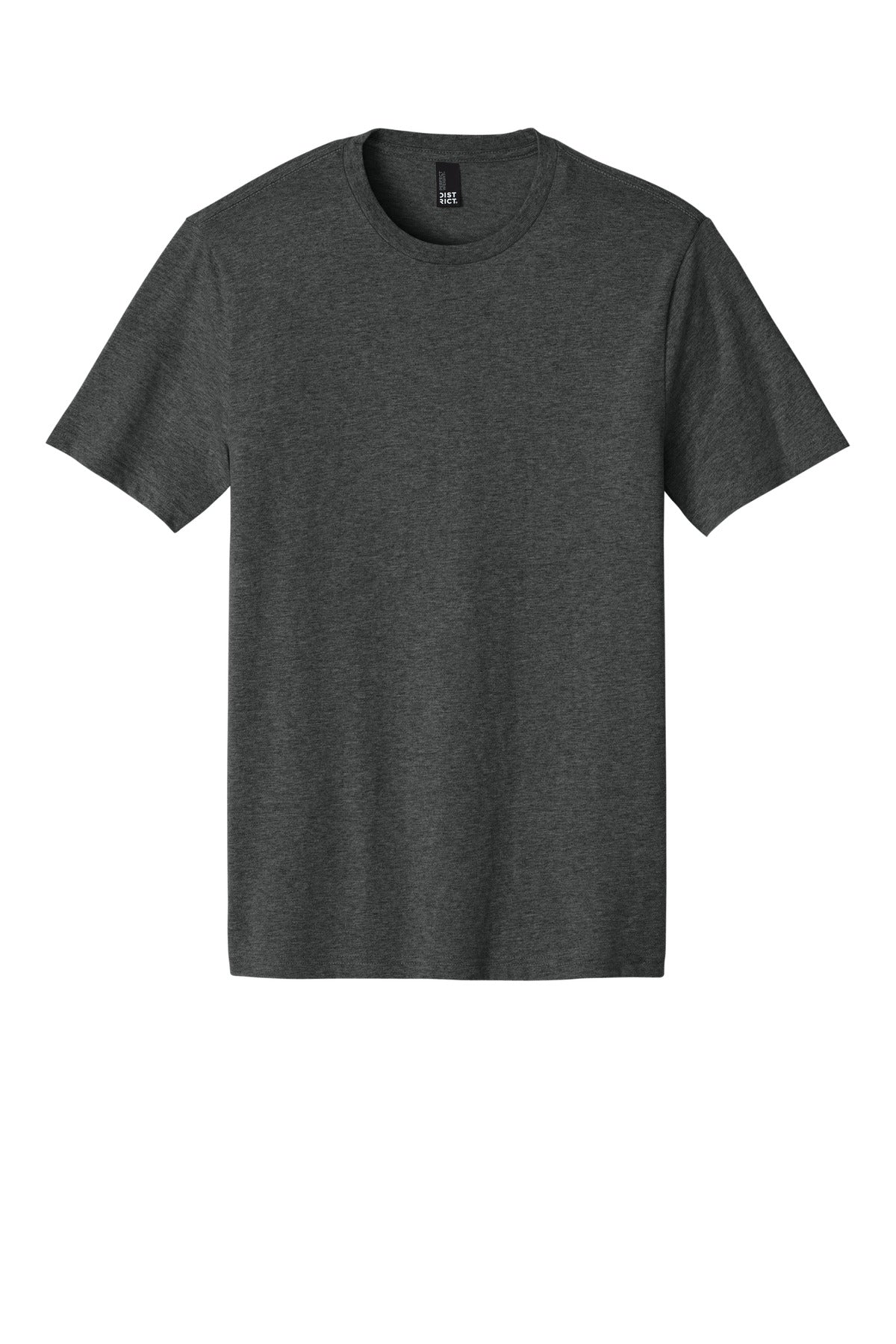 District Perfect Weight Icon Tee DT106 Heathered Charcoal
