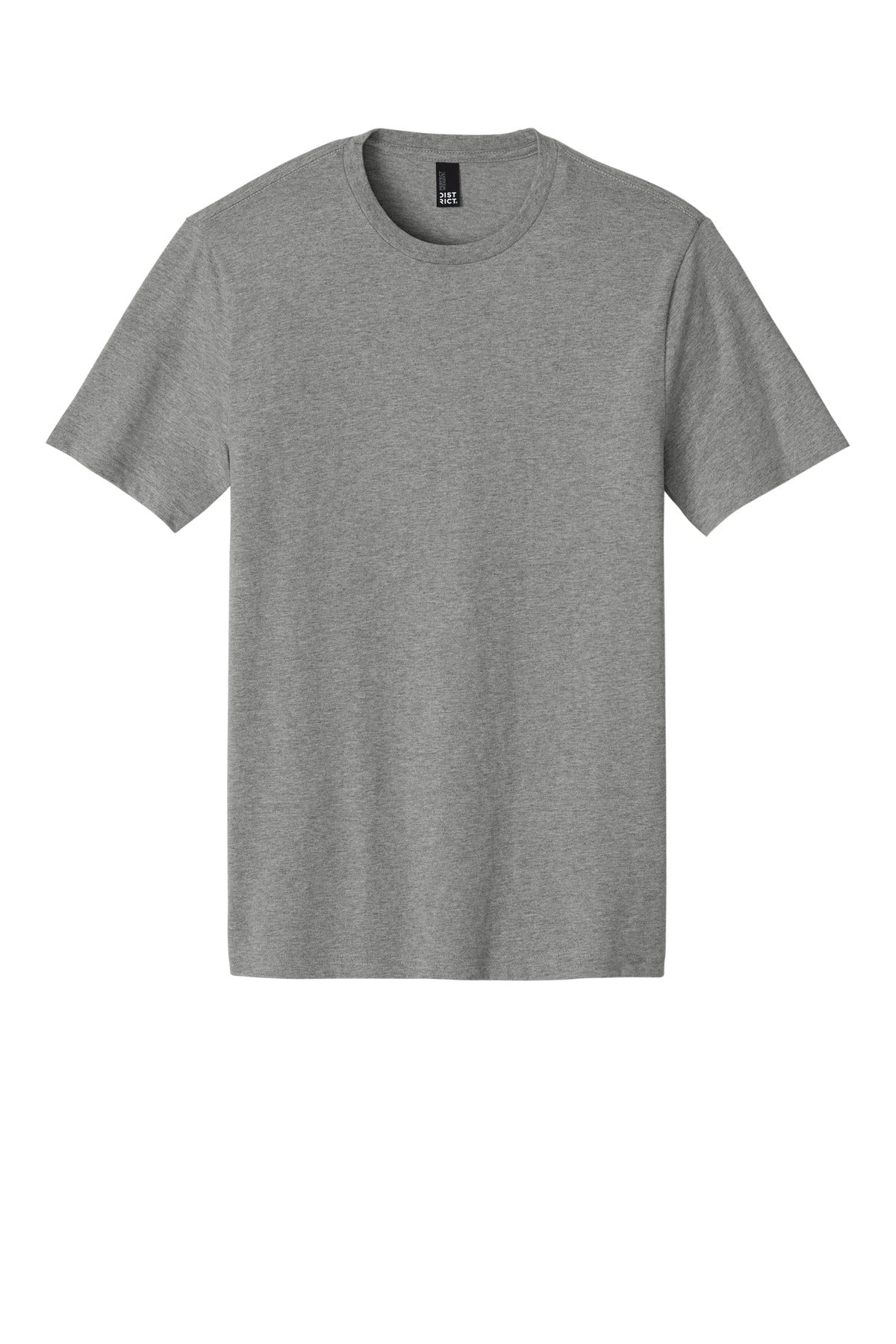 District Perfect Weight Icon Tee DT106 Heathered Steel