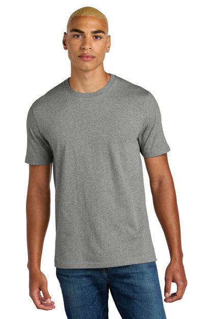 District Perfect Weight Icon Tee DT106 Heathered Steel
