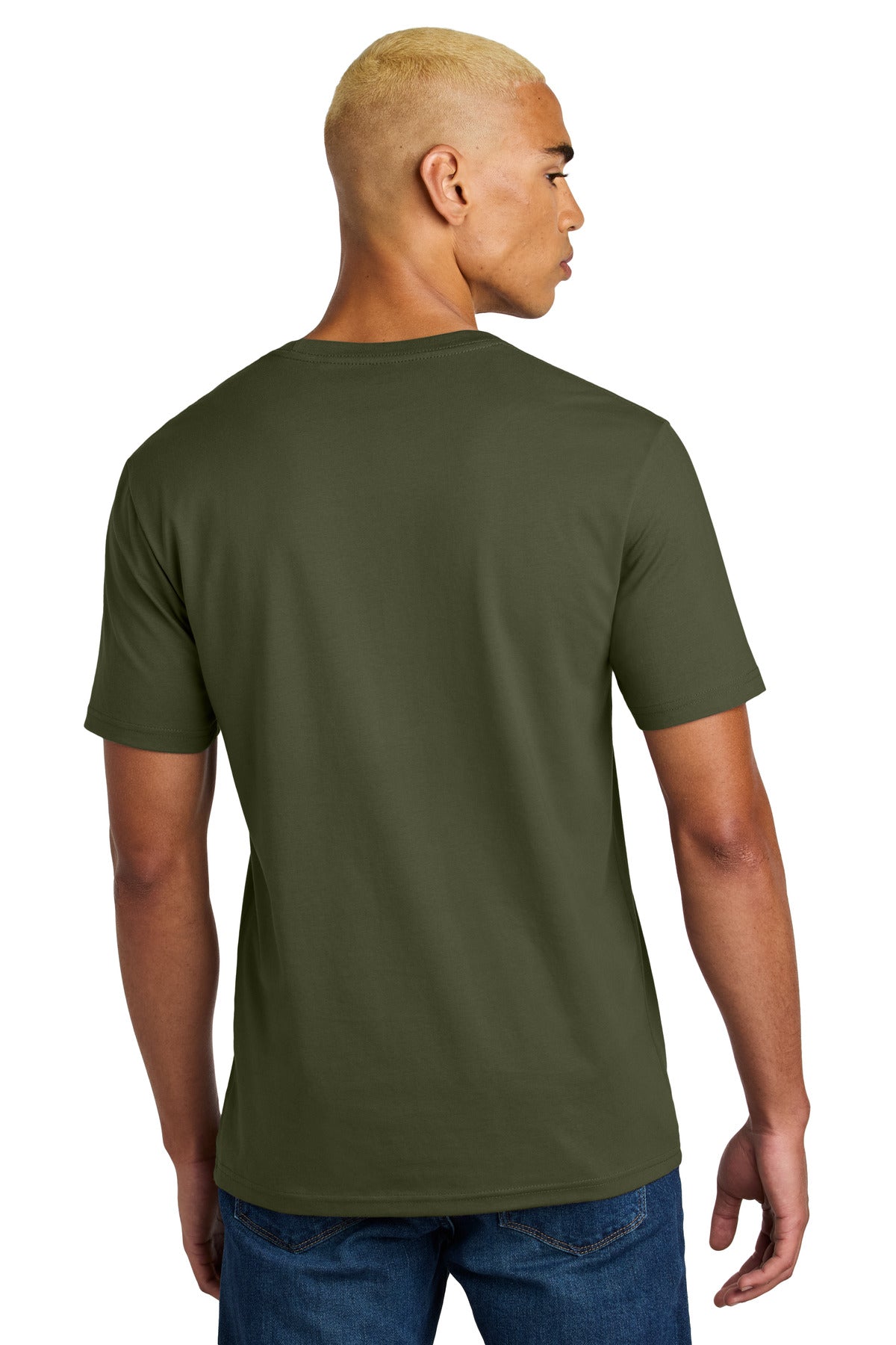 District Perfect Weight Icon Tee DT106 Military Green