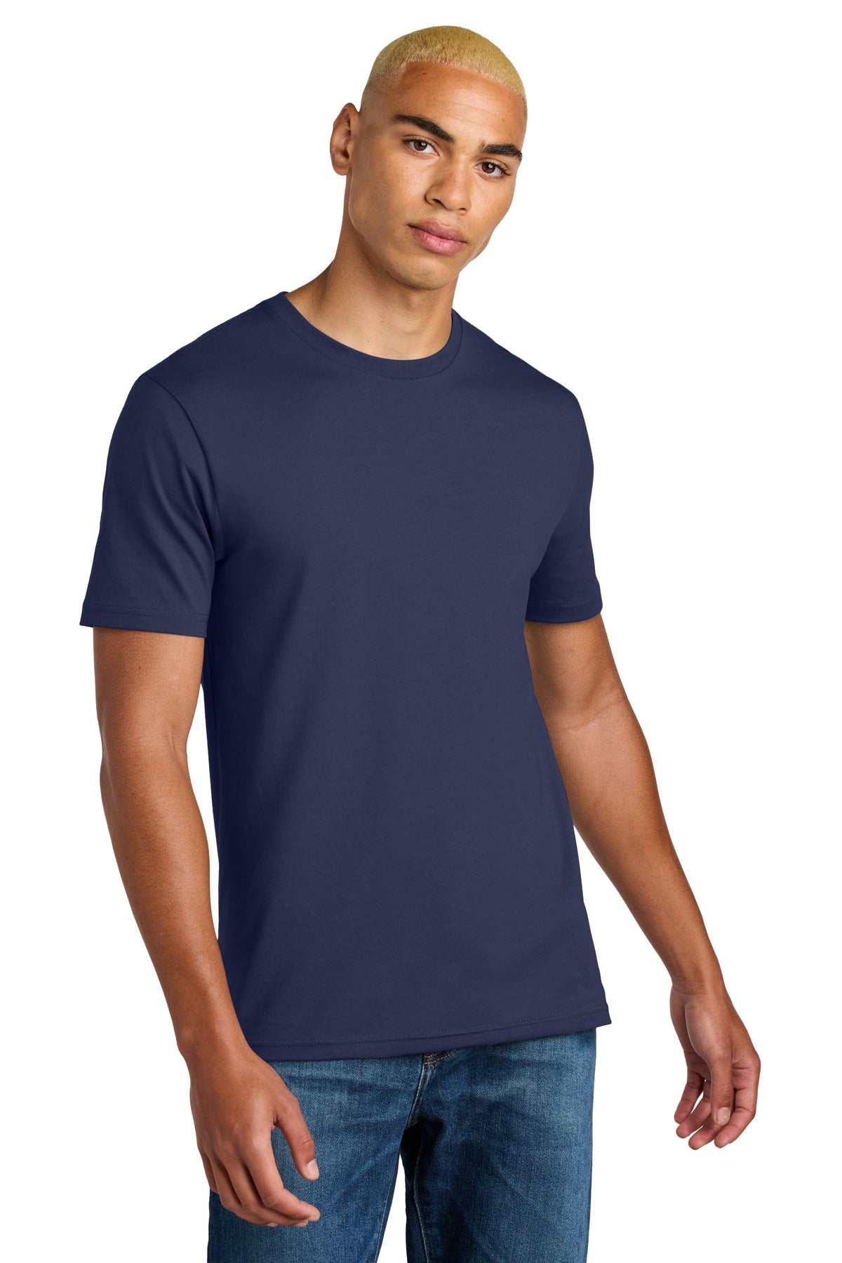 District Perfect Weight Icon Tee DT106 Tanzanite
