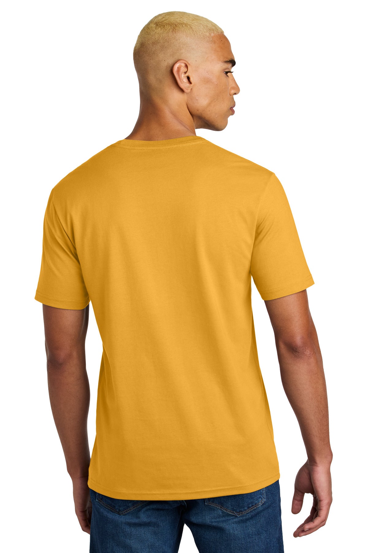District Perfect Weight Icon Tee DT106 Warm Gold